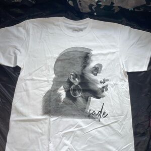 Unbranded White Short-Sleeve Graphic Portrait Tee for Men